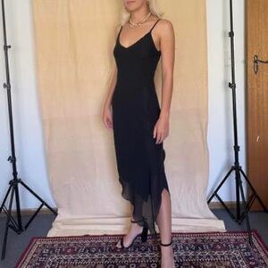Vintage Just Cavalli Strappy Black Dress